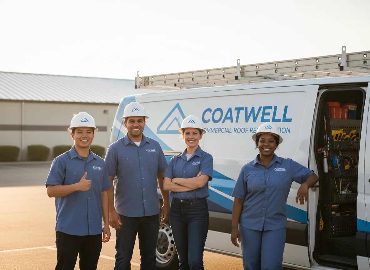 Commercial roof coating company in Atlantic, VA